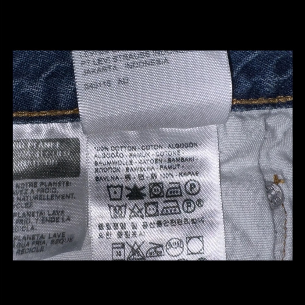 Levi’s 501 Original Jeans in Medium Wash Women’s Tag Size 32 x 32 - Picture 11 of 11